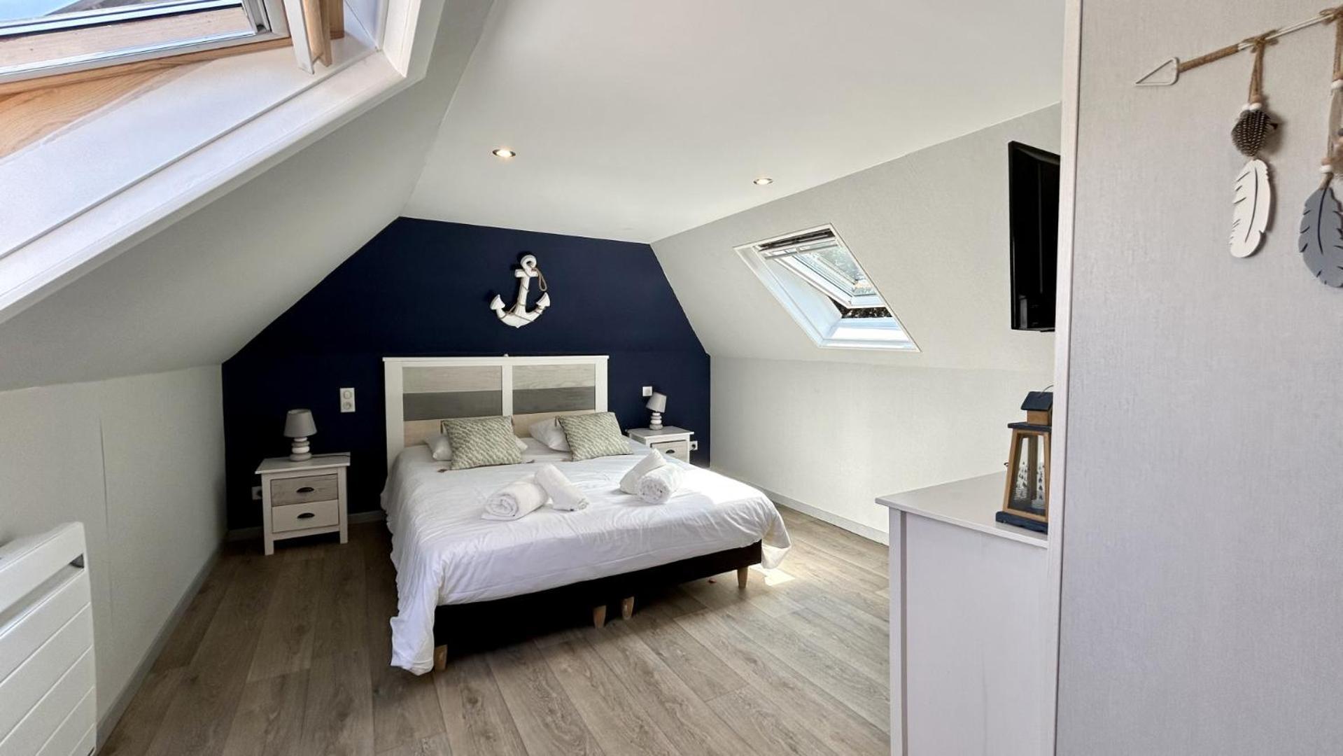 Terre & Mer'Veilles 2, Appartement Avec Spa Pour 2 Personnes Favières Extérieur photo
